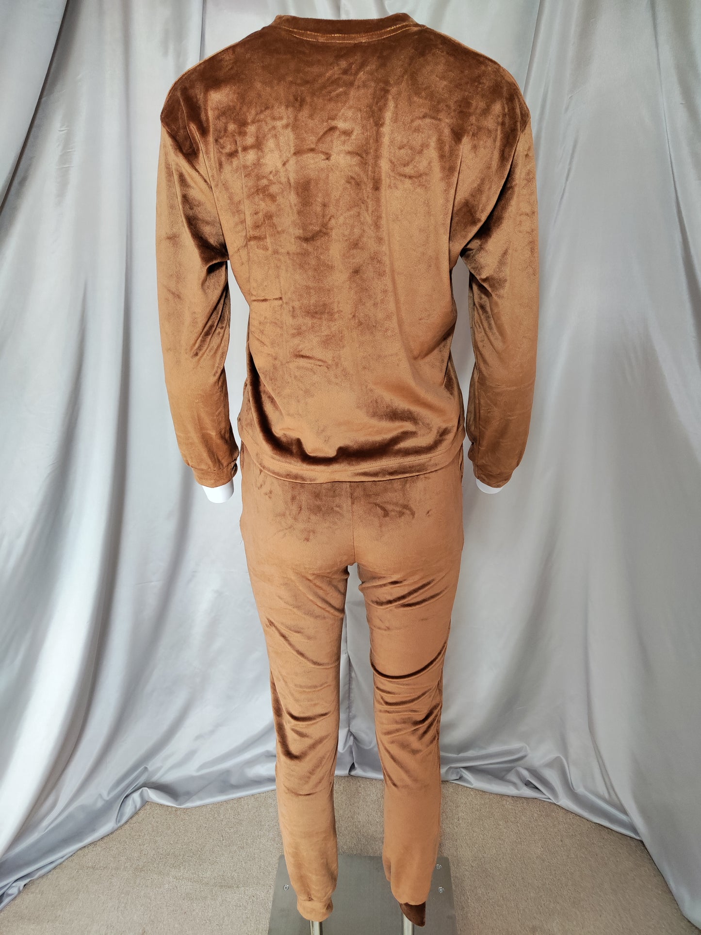 Smeđi komplet od 3 dijela