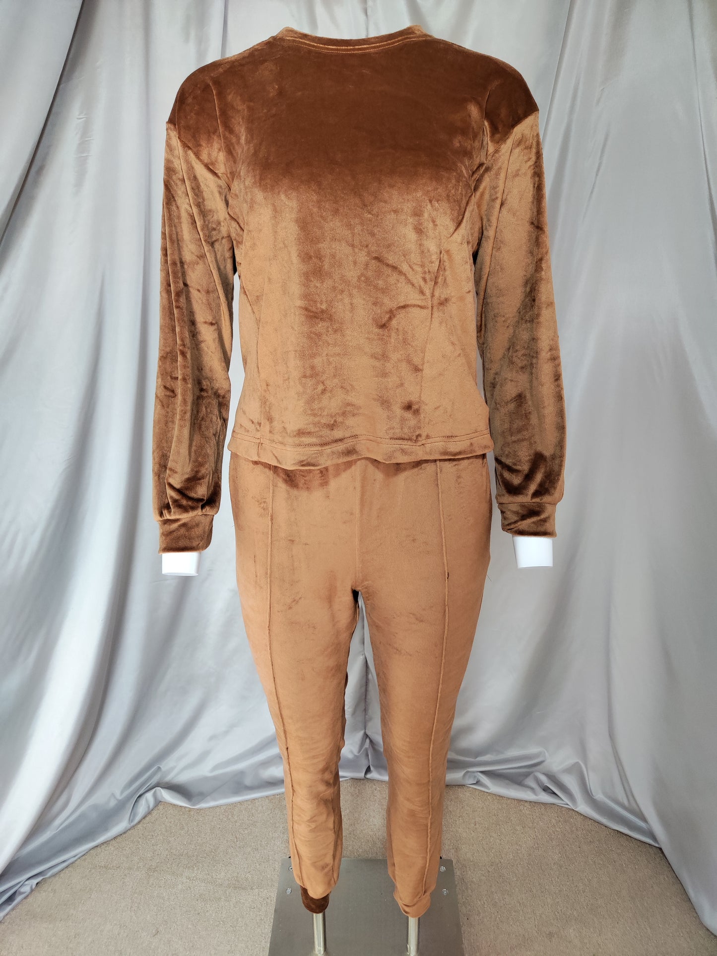 Smeđi komplet od 3 dijela