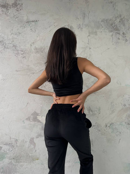 Crni komplet od 3 dijela